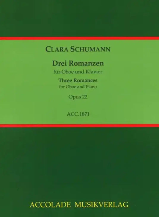 CLARA SCHUMANN - Three Romances op.22