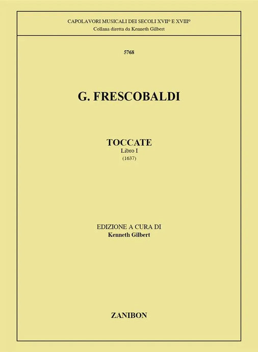 FRESCOBALDI - Toccate Libro 1