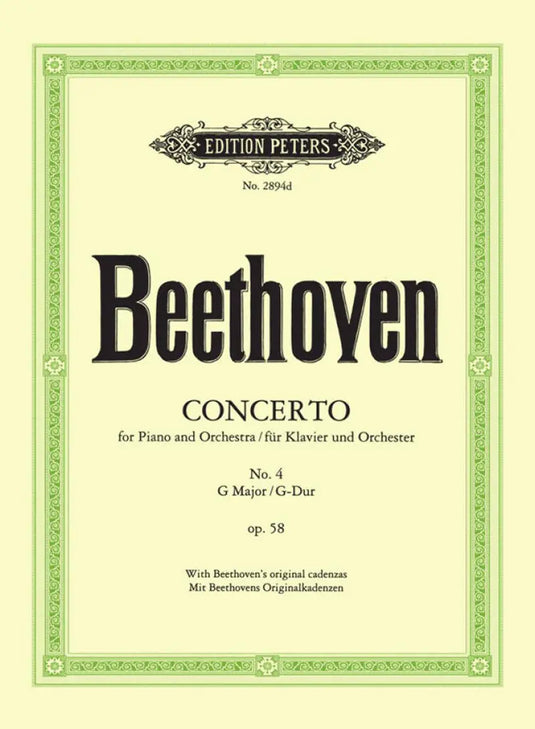 BEETHOVEN - Concert 04 G Op.58