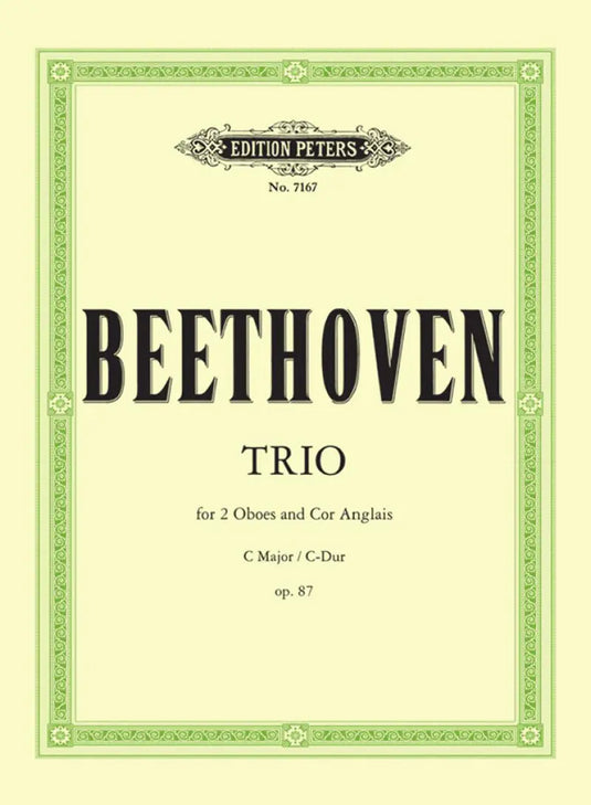 BEETHOVEN - Trio C Major Op.87