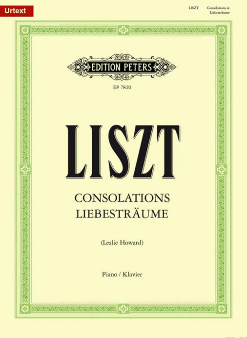 LISZT - Consolations S 172 - Liebestrume S 541