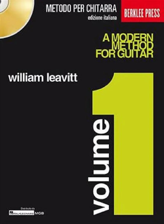 LEAVITT - A MODERN METHOD GUITAR VOL. 1 con CD