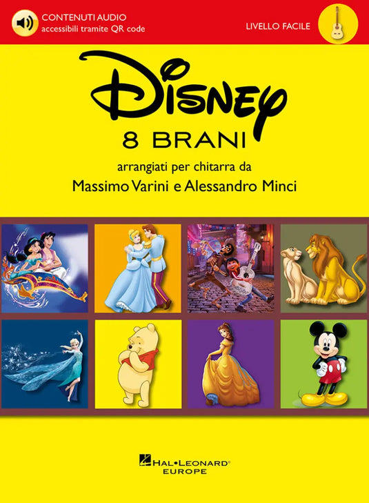 Disney - 8 brani arrangiati per chitarra