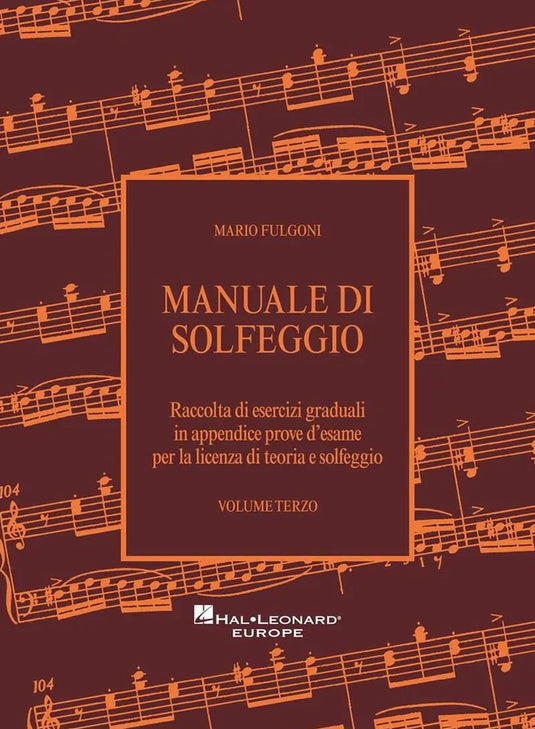 FULGONI - Manuale Di Solfeggio 3