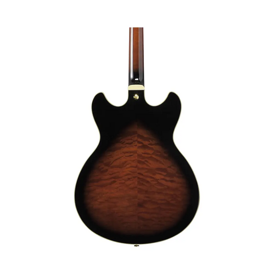 IBANEZ AS93QMSP-Dark Brown Sunburst