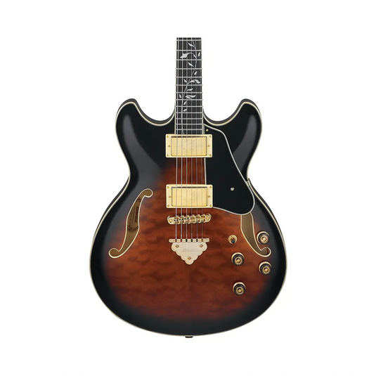 IBANEZ AS93QMSP-Dark Brown Sunburst
