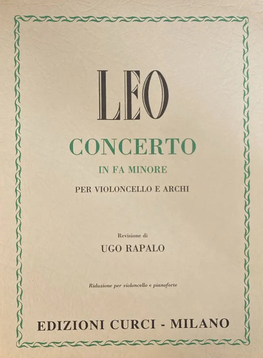 LEO - Concerto in Fa minore