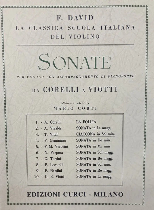 VIOTTI - Sonata in La maggiore