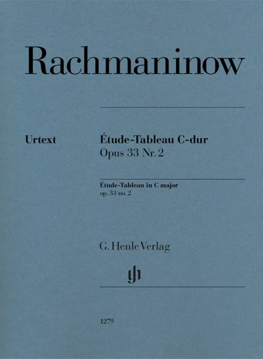 RACHMANINOFF - Étude-Tableau In C Op. 33 No. 2