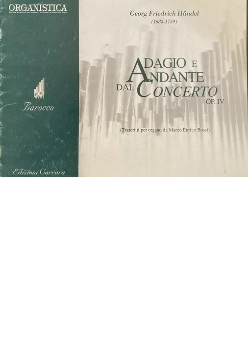 HANDEL - Adagio e Andante dal Concerto Op. 4