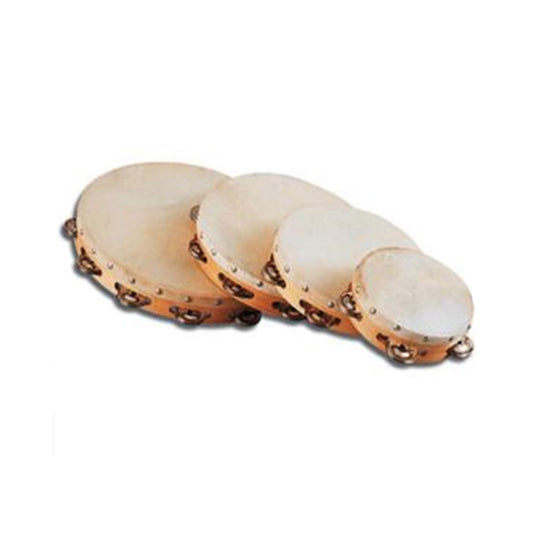 TAMBURELLO PELLE NATURALE 10" 25CM