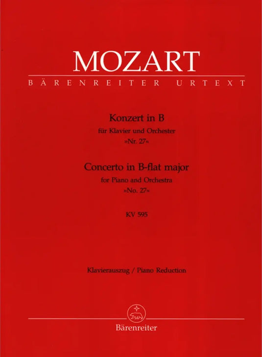 MOZART - Piano Concerto No. 27 in B-flat major KV 595