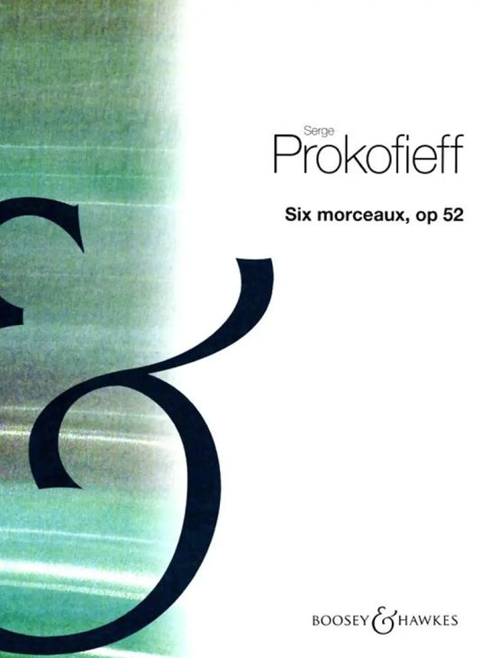 PROKOFIEFF - Six Morceaux Op. 52