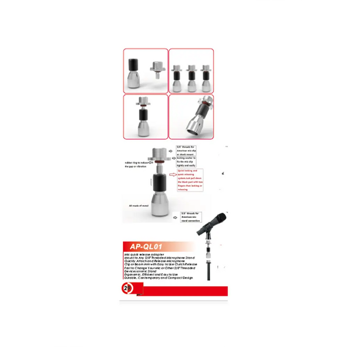 APEXTONE QL01 Adattatore Mic