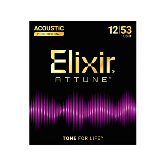 ELIXIR ATTUNE 2152 PHOSPHOR BRONZE 12-52
