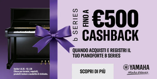 TASSO ZERO YAMAHA E CASHBACK
