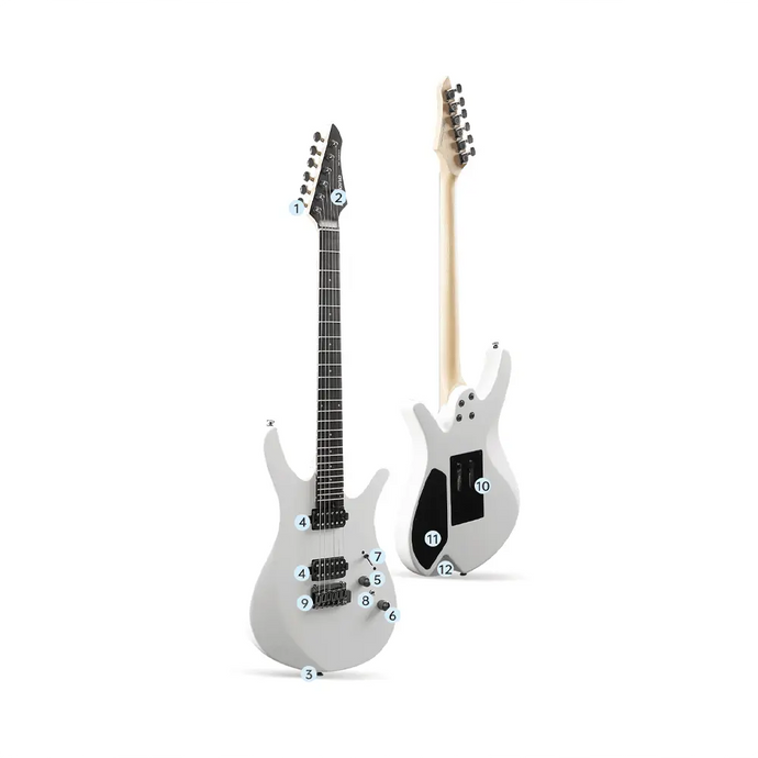 DIVITONE DSG-10 WH WHITE SMART GUITAR + BAG