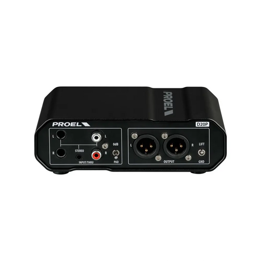 PROEL D20P Direct Injection Box Stereo Passiva
