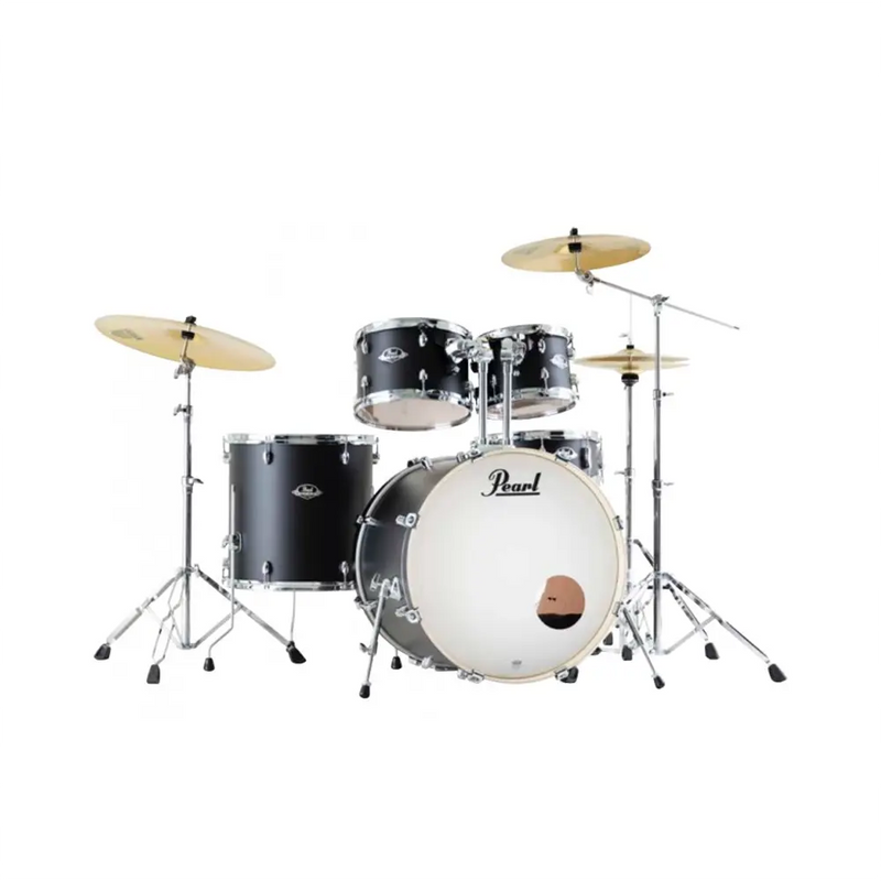 Carica immagine in Galleria Viewer, PEARL Batteria EXPORT 22&quot; con 3 Piatti Sabian - Shadow Black
