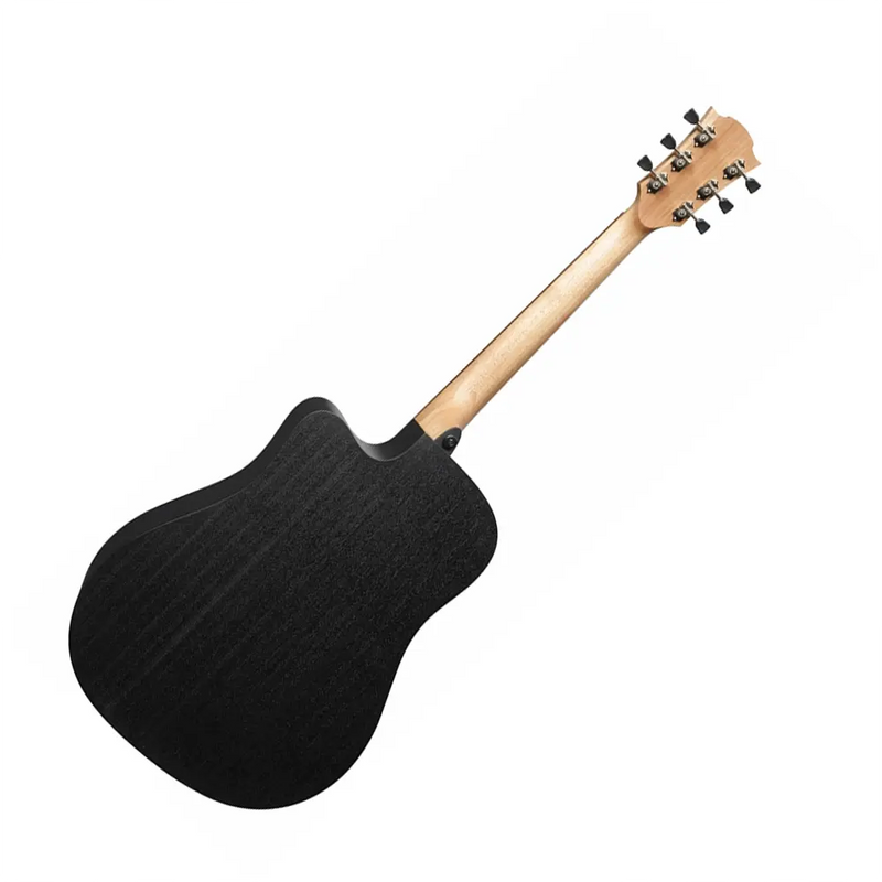 Carica immagine in Galleria Viewer, LAG T70DCE-B&amp;B Dreadnought Cutaway Amplificata
