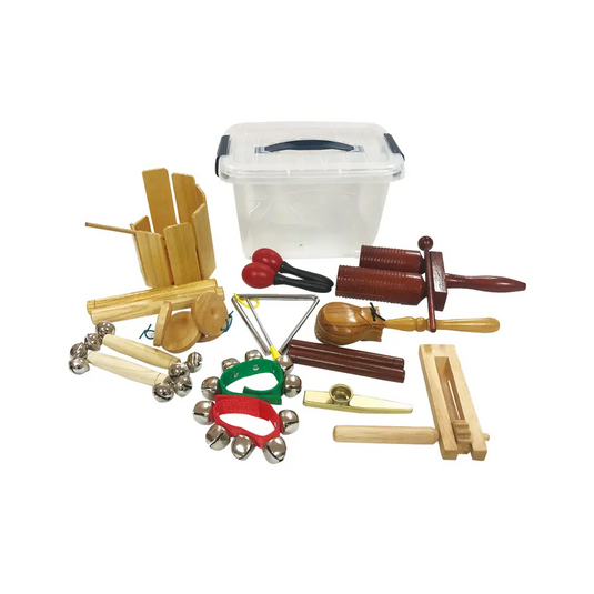 LF LT13 SET PERCUSSIONI CON 13 STRUMENTI DIDATTICI