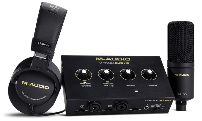 M-AUDIO - M-TRACK DUO HD PRODUCER PACK
