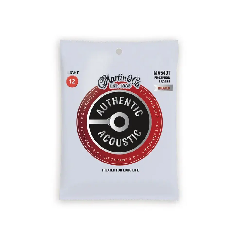 Carica immagine in Galleria Viewer, MARTIN MA540T AUTHENTIC LIFESPAN 2.0 LIGHT PHOSPHOR BRONZE 12-54
