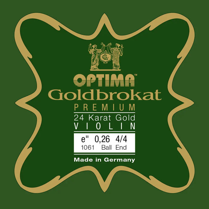 OPTIMA Goldbrokat Oro 24K ball end MI - VIOLINO