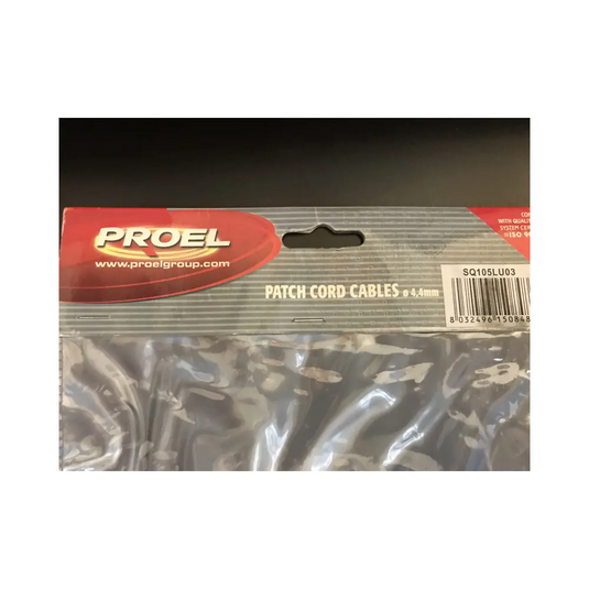 PROEL Set di 6 cavi da 4.4mm CAVO PATCH