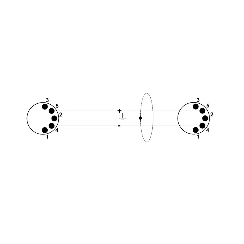 Carica immagine in Galleria Viewer, QUIK LOK - S/165-1 Cavo Midi 5 Poli 1MT
