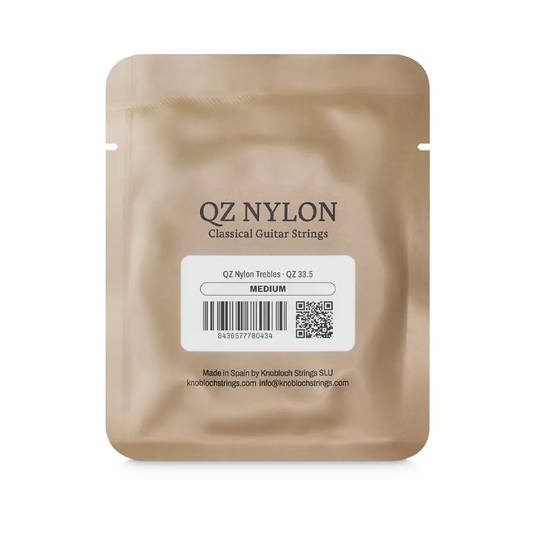 KNOBLOCH - TREBLE SET QZ Nylon TENSIONE MEDIO 33.5