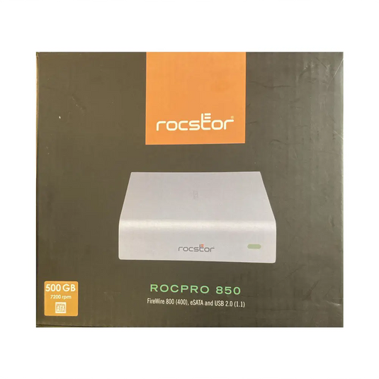 ROCSTOR ROCPRO 850 HD 500Gb Firewire 400/800 Usb2
