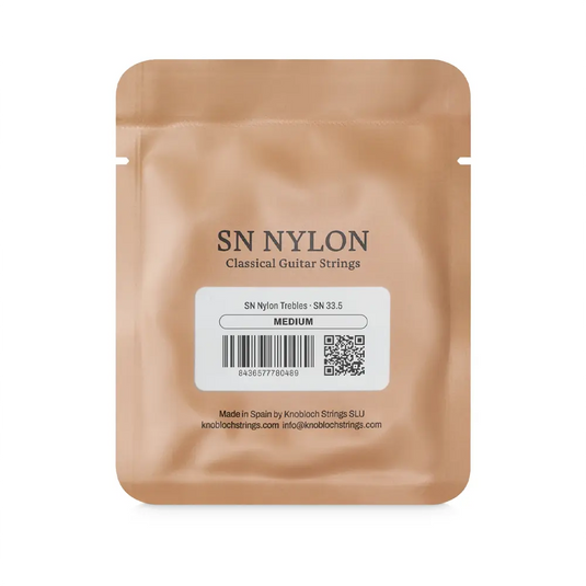 KNOBLOCH - TREBLE SET SN Nylon TENSIONE MEDIA 33.5