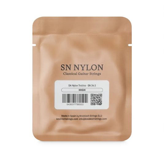 KNOBLOCH - TREBLE SET SN Nylon TENSIONE FORTE 34.5