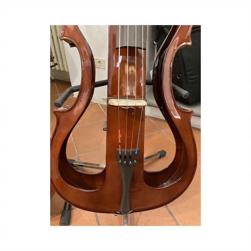 Carica immagine in Galleria Viewer, BRUCK J. Violoncello Elettrico 4/4 con Borsa *USATO*
