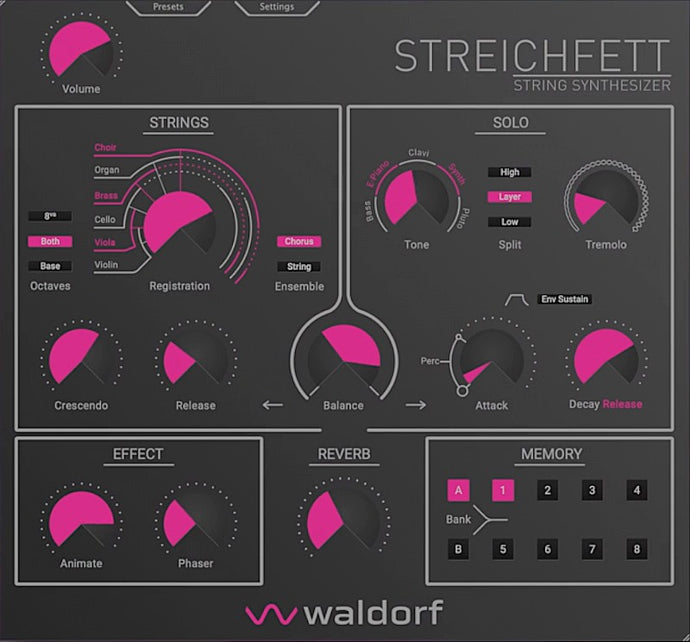 WALDORF - Streichfett Plugin