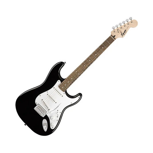 SQUIER Stratocaster Pack Nera con Battipenna Bianco GB 10G