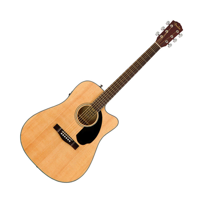 FENDER CD60SCE Natural Amplificata