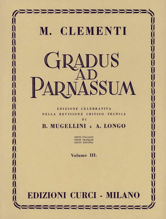 CLEMENTI - GRADUS AD PARNASSUM 3