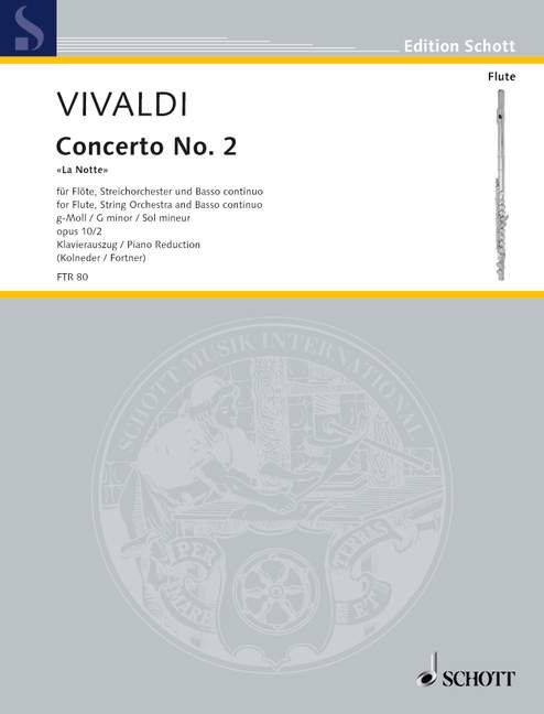 VIVALDI - Concerto Op. 10 n°2 in Sol minore RV 439 "La notte"