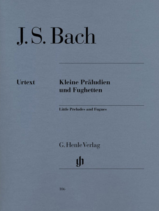 BACH - Little Preludes And Fughettas