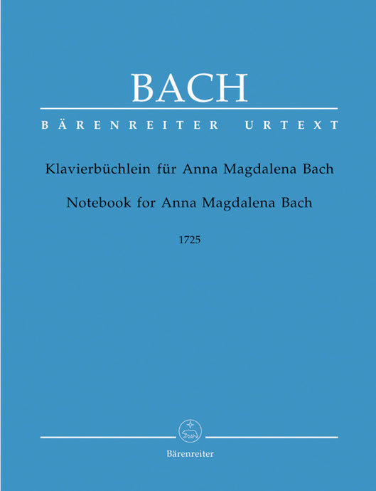 BACH - IL QUADERNO DI ANNA MAGDALENA - Klavierbuchlein fur Anna Magdalena Bach