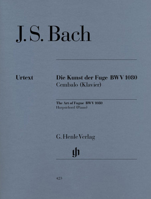 BACH - DIE KUNST DER FUGE - L'ARTE DELLA FUGA - BWV 1080 - (HENLE)