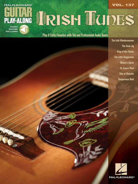 GUITAR PLAY ALONG VOL. 137 - IRISH TUNES