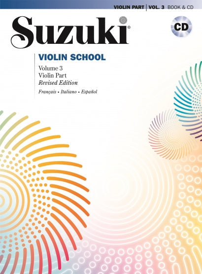 SUZUKI - Violin School  3 con CD