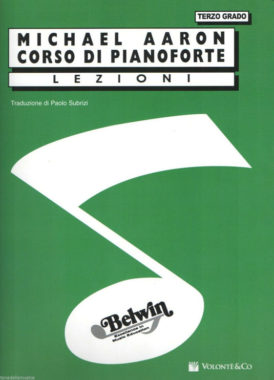 AARON - CORSO DI PIANOFORTE - TERZO GRADO