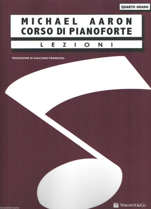 AARON - CORSO DI PIANOFORTE - QUARTO GRADO