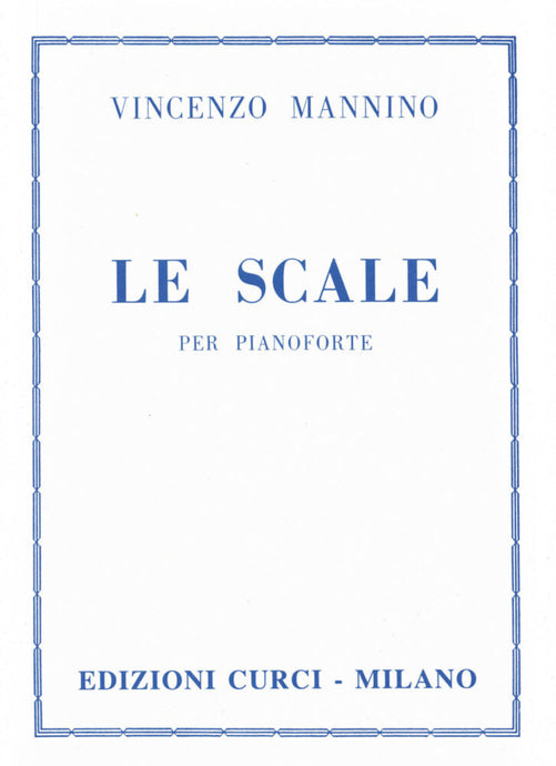 MANNINO - LE SCALE - Per Pianoforte