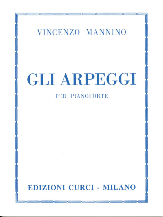 MANNINO - GLI ARPEGGI - Per Pianoforte