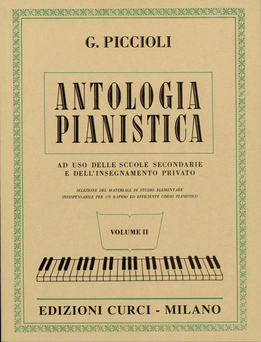 PICCIOLI - ANTOLOGIA PIANISTICA 2